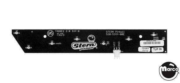 Stern SPIKE system ball trough serial opto transmitter 520-5344-00
