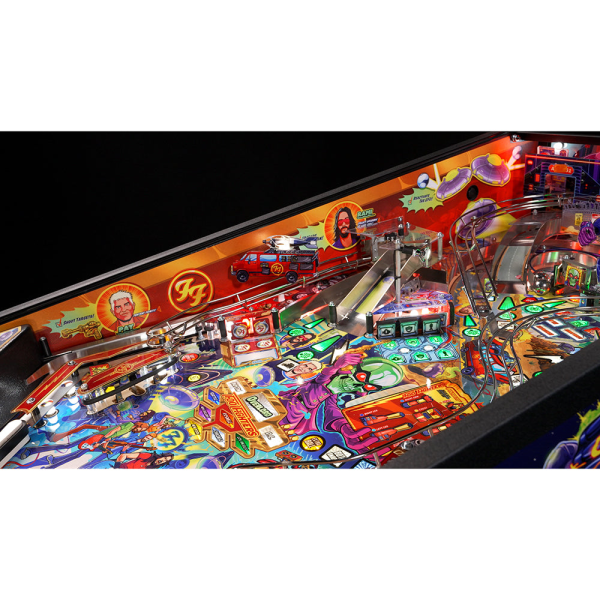 Stern Pinball Foo Fighters Pro Inside Art Blades Inside Decals