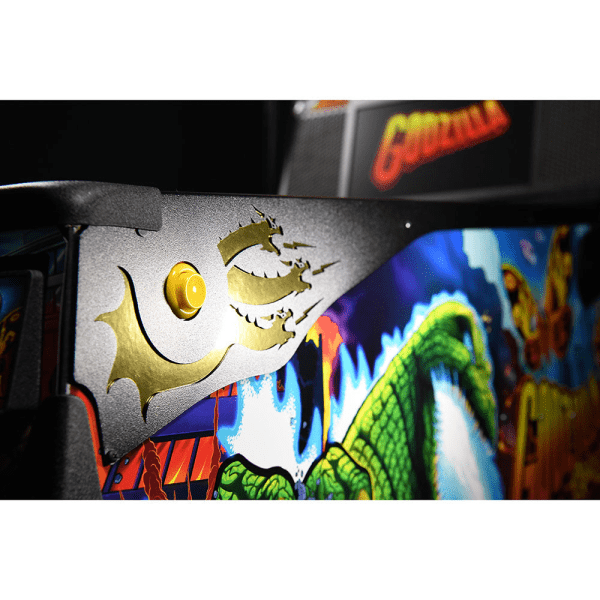 Stern Pinball Godzilla Armor Side Rails