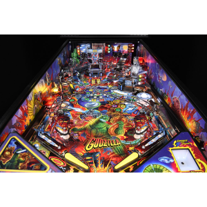 Stern Pinball Godzilla Inside Art Blades Inside Decals