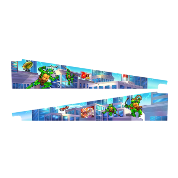 Stern Pinball Teenage Mutant Ninja Turtles Inside Art Blades Inside Decals