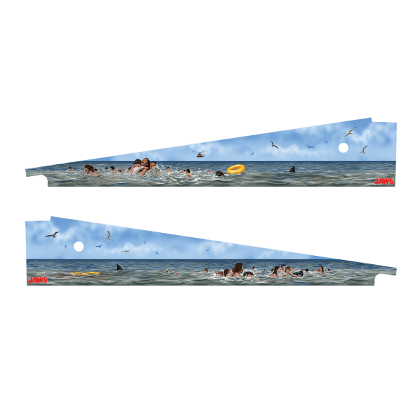 Stern Pinball Jaws Inside Art Blades Inside Decals