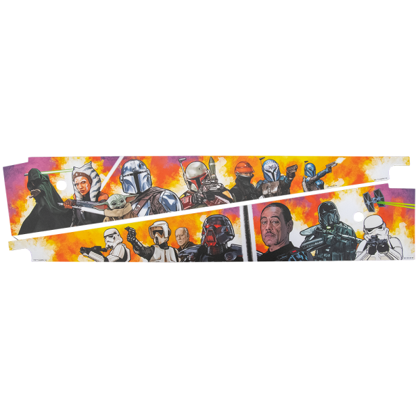 Stern Pinball The Mandalorian Inside Art Blades Inside Decals
