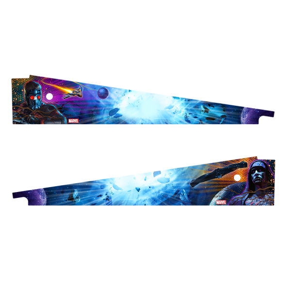 Stern Pinball Guardians of the Galaxy Inside Art Blades Inside Decals