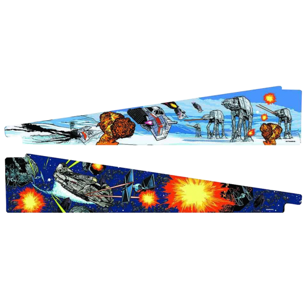 Stern Pinball Star Wars Comic Inside Art Blades Inside Decals
