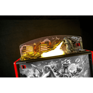 Stern Pinball Godzilla 70th Anniversary Pinball Topper