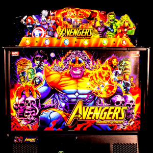 Stern Pinball Avengers Infinity Quest Pinball Topper