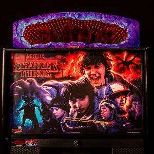 Stern Pinball Stranger Things Pinball Topper