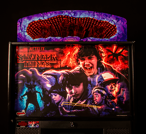 Stern Pinball Stranger Things Pinball Topper