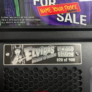 Elvira House of Horrors Limited Edition Pinball Machine - Image 7