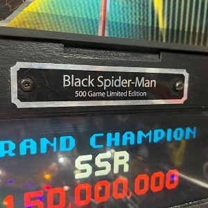 Spider-Man Black Limited Edition Pinball Machine - Image 5