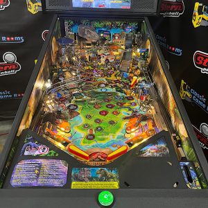 Stern Jurassic Park Premium Edition Pinball Machine With Topper - Image 5