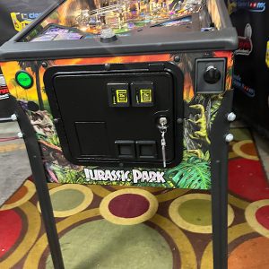 Stern Jurassic Park Premium Edition Pinball Machine With Topper - Image 4