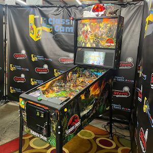 Stern Jurassic Park Premium Edition Pinball Machine With Topper - Image 2