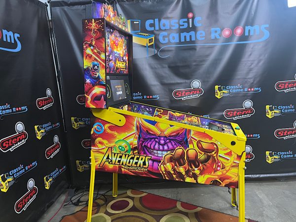 Avengers Infinity Quest Limited Edition Pinball Machine With Topper