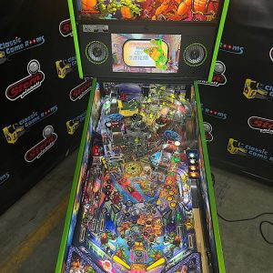 Teenage Mutant Ninja Turtles Limited Edition Pinball Machine with Topper - Image 6
