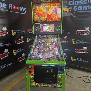 Teenage Mutant Ninja Turtles Limited Edition Pinball Machine with Topper - Image 4