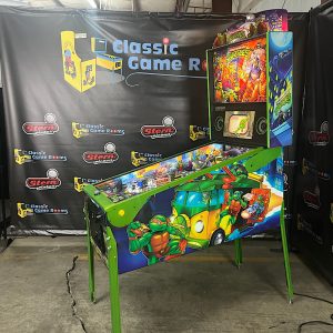 Teenage Mutant Ninja Turtles Limited Edition Pinball Machine with Topper - Image 3