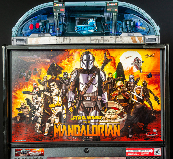 Stern Pinball The Mandalorian Pinball Topper