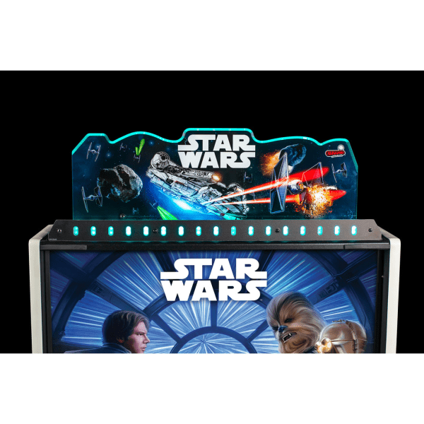 Stern Pinball Expression Light Topper System Star Wars Plate