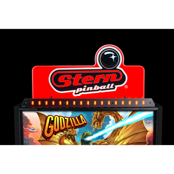 Stern Pinball Expression Light Topper System Logo Plate