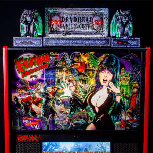 Stern Pinball Elvira House of Horrors Pinball Topper
