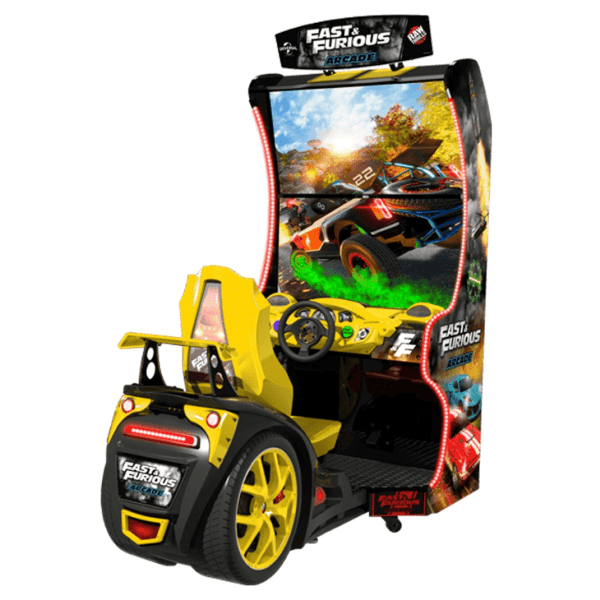 Raw Thrills Fast and Furious Arcade Standard 43" Driving Game