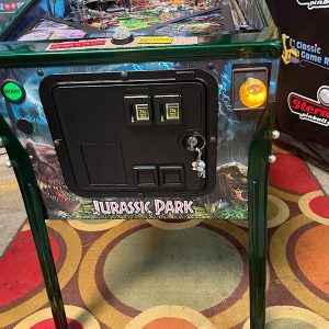 Jurassic Park Limited Edition Pinball Machine with Topper - Image 3