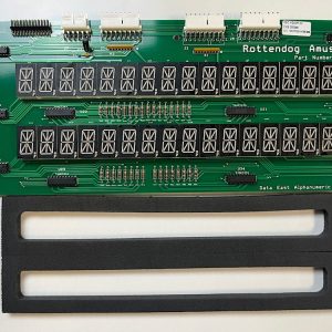 RottenDog Data East Dual 16 Digit Alphanumeric Displays, Part DIS244