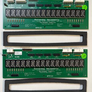 RottenDog Williams L/R S11 A/N Display Board Set  DIS011