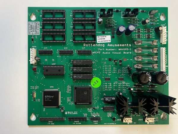 RottenDog Williams / Bally WPC95 Audio Visual Board Part WAV095