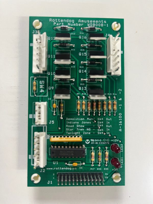 RottenDog Williams / Bally 8 Driver Board Part WDB008
