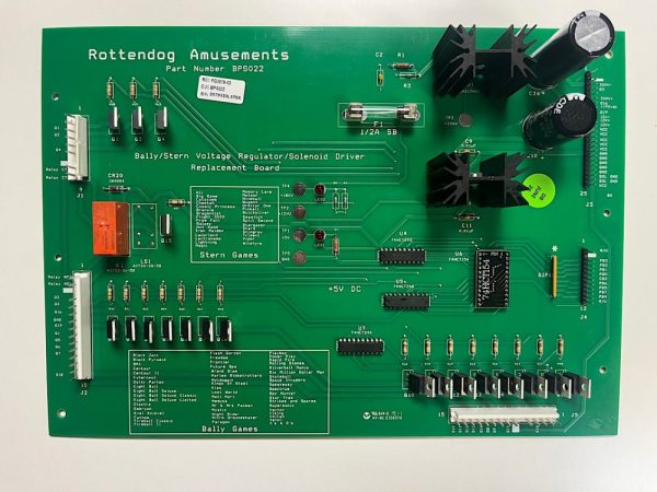 RottenDog Bally AS2518-22 / Stern Power / Driver Board, BPS022