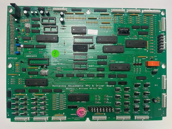 RottenDog MPU9211 Williams System 11-11C MPU Board