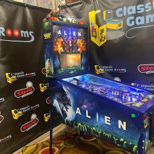 Alien Limited Version LV Pinball Machine with Topper