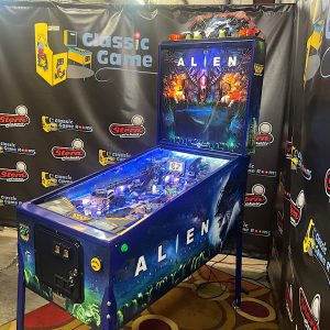 Alien Limited Version LV Pinball Machine with Topper - Image 2
