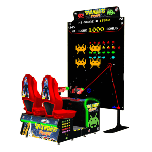Raw Thrills Space Invaders Frenzy 2 Player Arcade Game