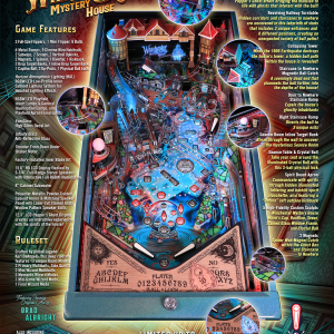 Winchester Mystery House Pinball Machine DEPOSIT PREORDER - Image 9