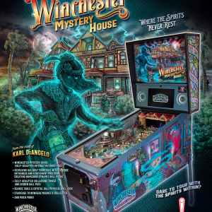 Winchester Mystery House Pinball Machine DEPOSIT PREORDER - Image 8