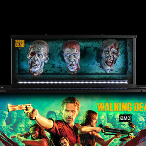 Stern Pinball The Walking Dead Remastered Pinball Topper