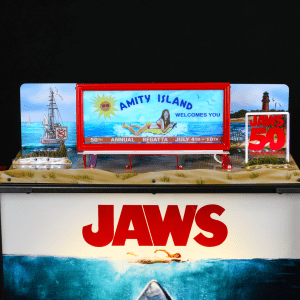 Stern Pinball Jaws 50th Anniversary Pinball Topper