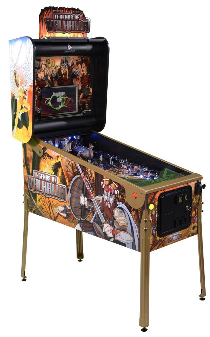 Legends of Valhalla Deluxe Pinball Machine