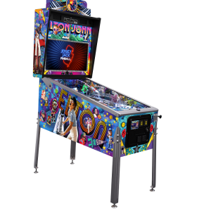 Elton John Platinum Edition Pinball Machine Plus Promo Banner